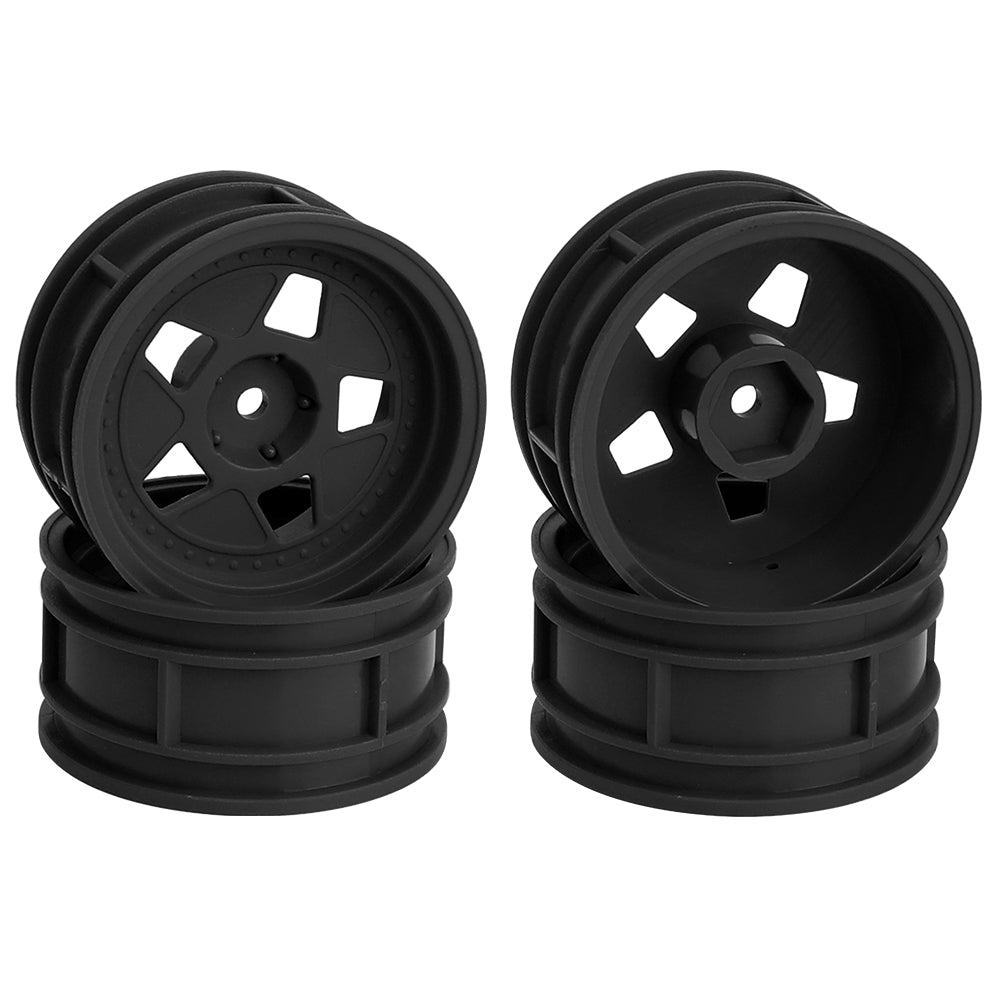 LonZeXy 1/10 RC On-Road Car Plastic Wheel Rims Style B 47g 12mm Hex Multi Color Empty Hubs RC Modification Parts