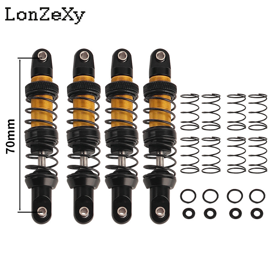 LONZEXY Absorber Set 4pcs  for 1/10 SCX10 AXI231017 TRX-4