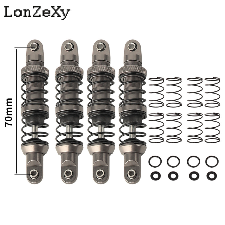 LONZEXY Absorber Set 4pcs  for 1/10 SCX10 AXI231017 TRX-4