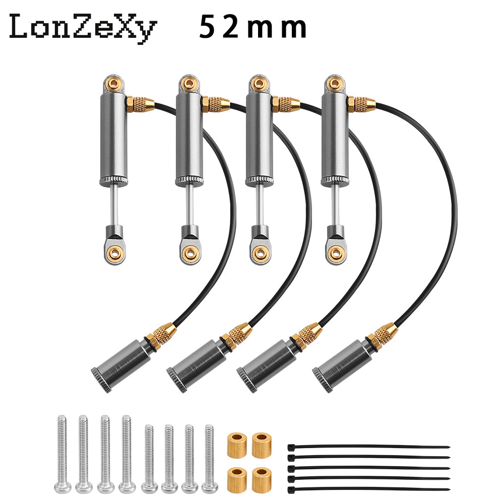 Lonzexy Aluminum One-Way Quick Rebound Damper Shock Absorber S13850 Fit For RC 1/10 RedCat Everest Gen7 Pro /Sport