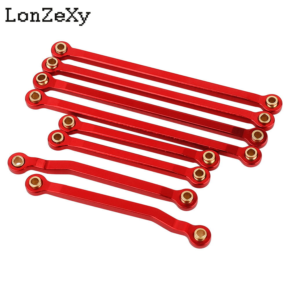 LONZEXY Stainless Steel High Clearance Links Set for 1/18 TRX4M Defender Bronco