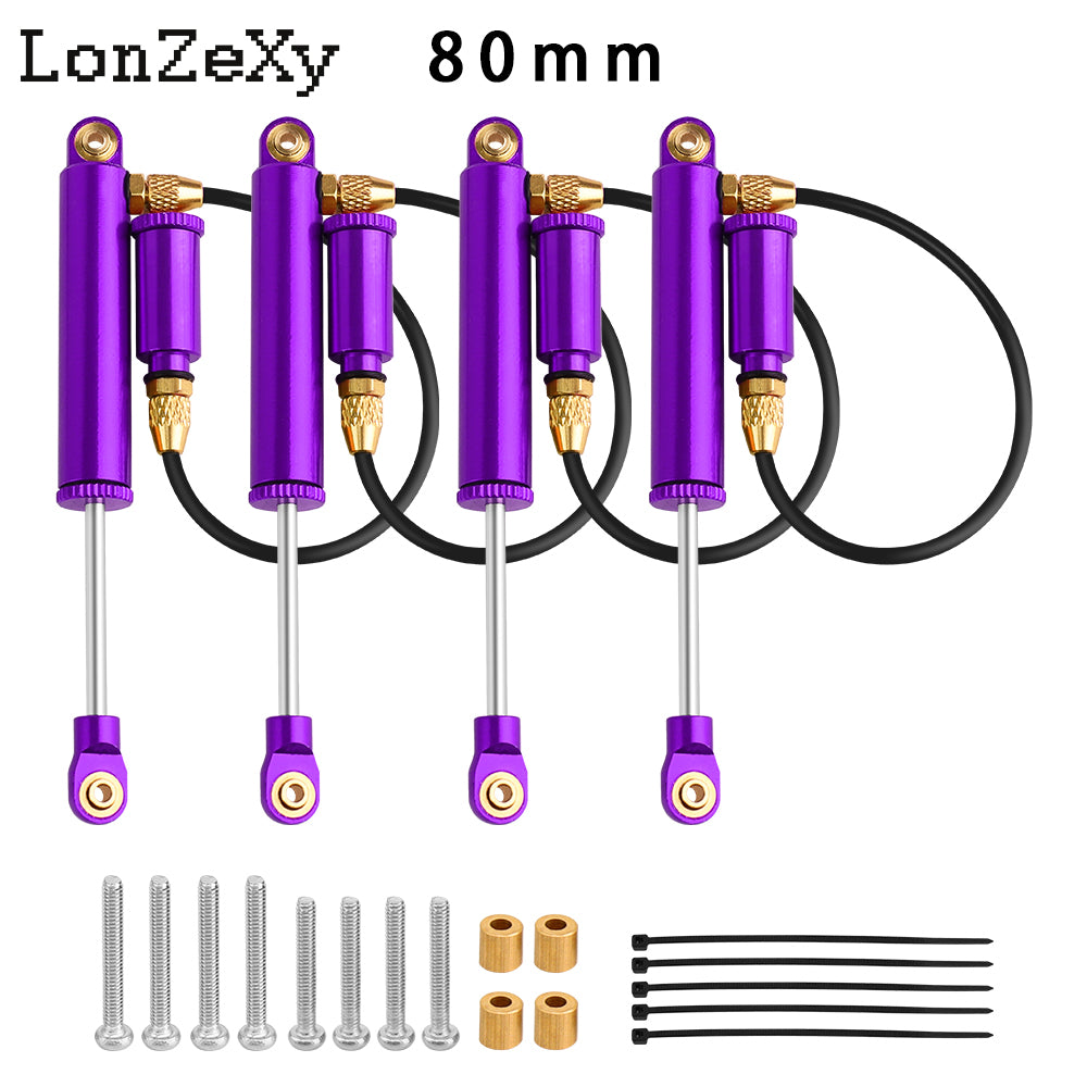 Lonzexy 1/18 TRX4m Internal Shock Absorbers - 65mm（Hole Spacing）4 pcs/set