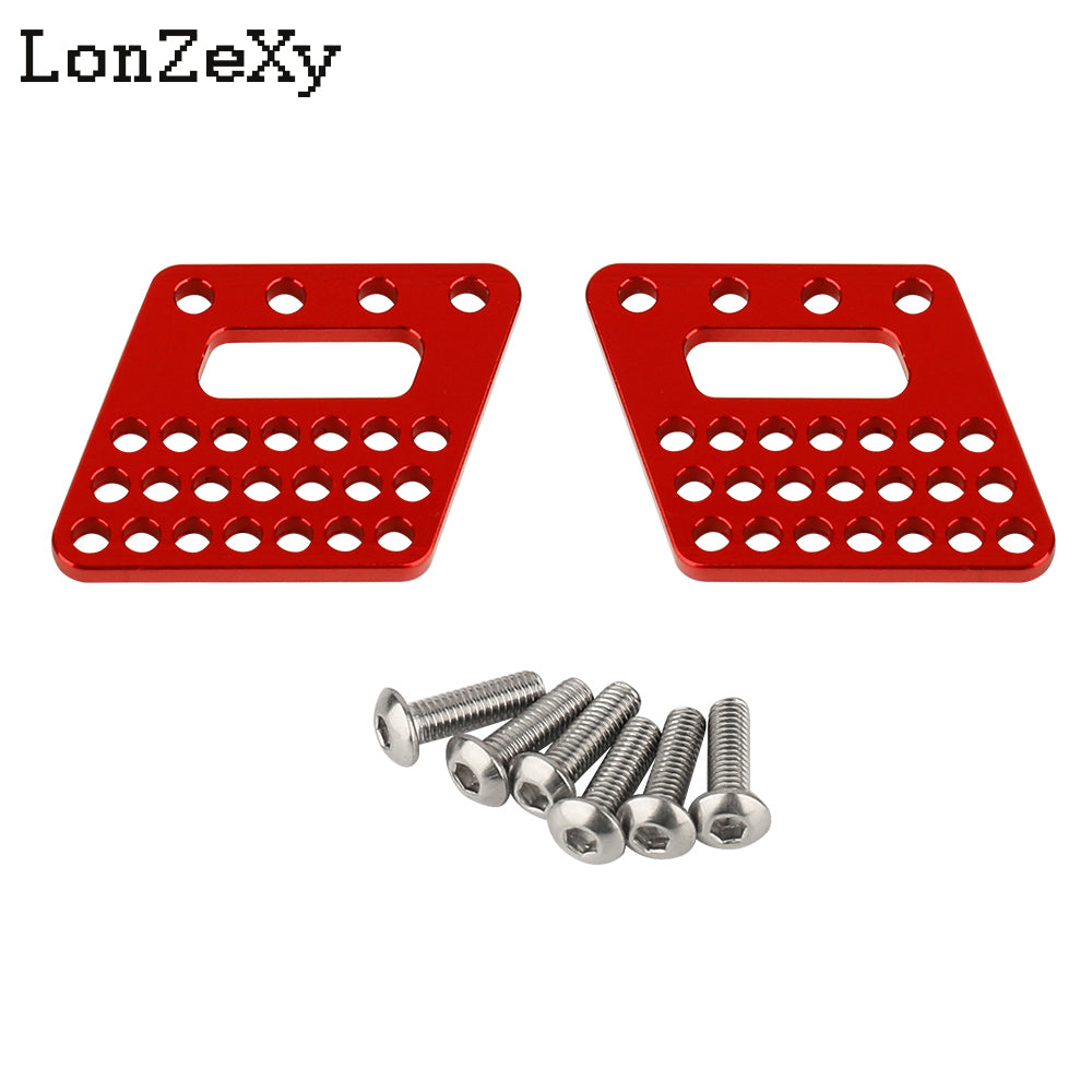 LONZEXY Aluminum Front and Rear Dual Damper Shock Mount for 1/10 Axial Wraith