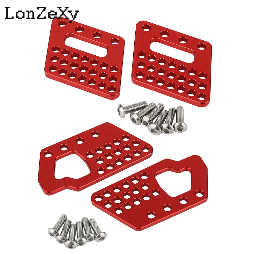 LONZEXY Aluminum Front and Rear Dual Damper Shock Mount for 1/10 Axial Wraith