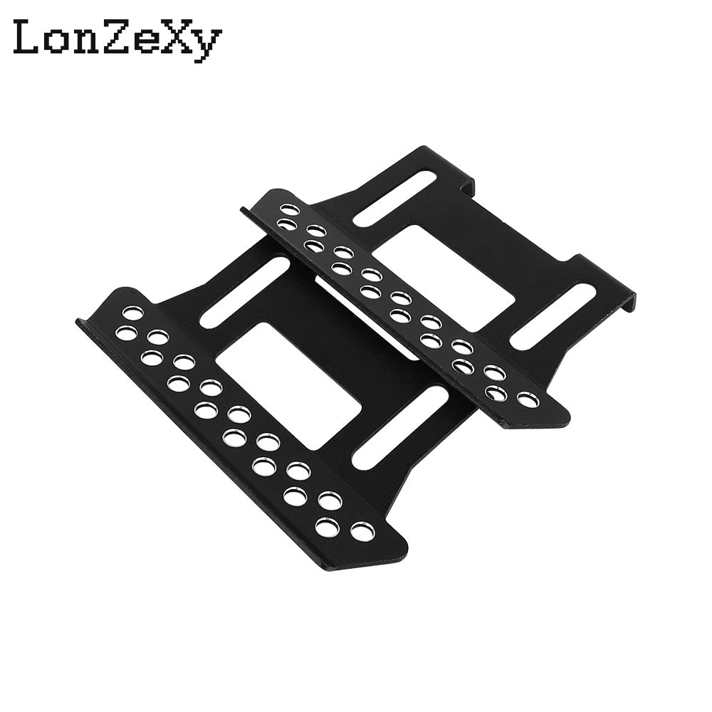 LONZEXY Rock Sliders Metal Pedal 2pcs for SCX10