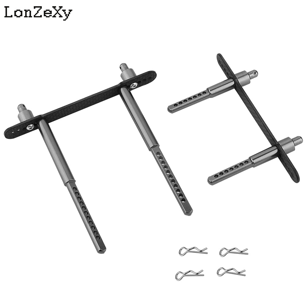 LONZEXY Body Post Mounts Shell Column for SCX10 II