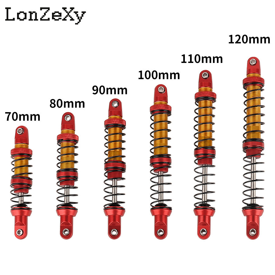 LONZEXY Absorber Set 4pcs  for 1/10 SCX10 AXI231017 TRX-4