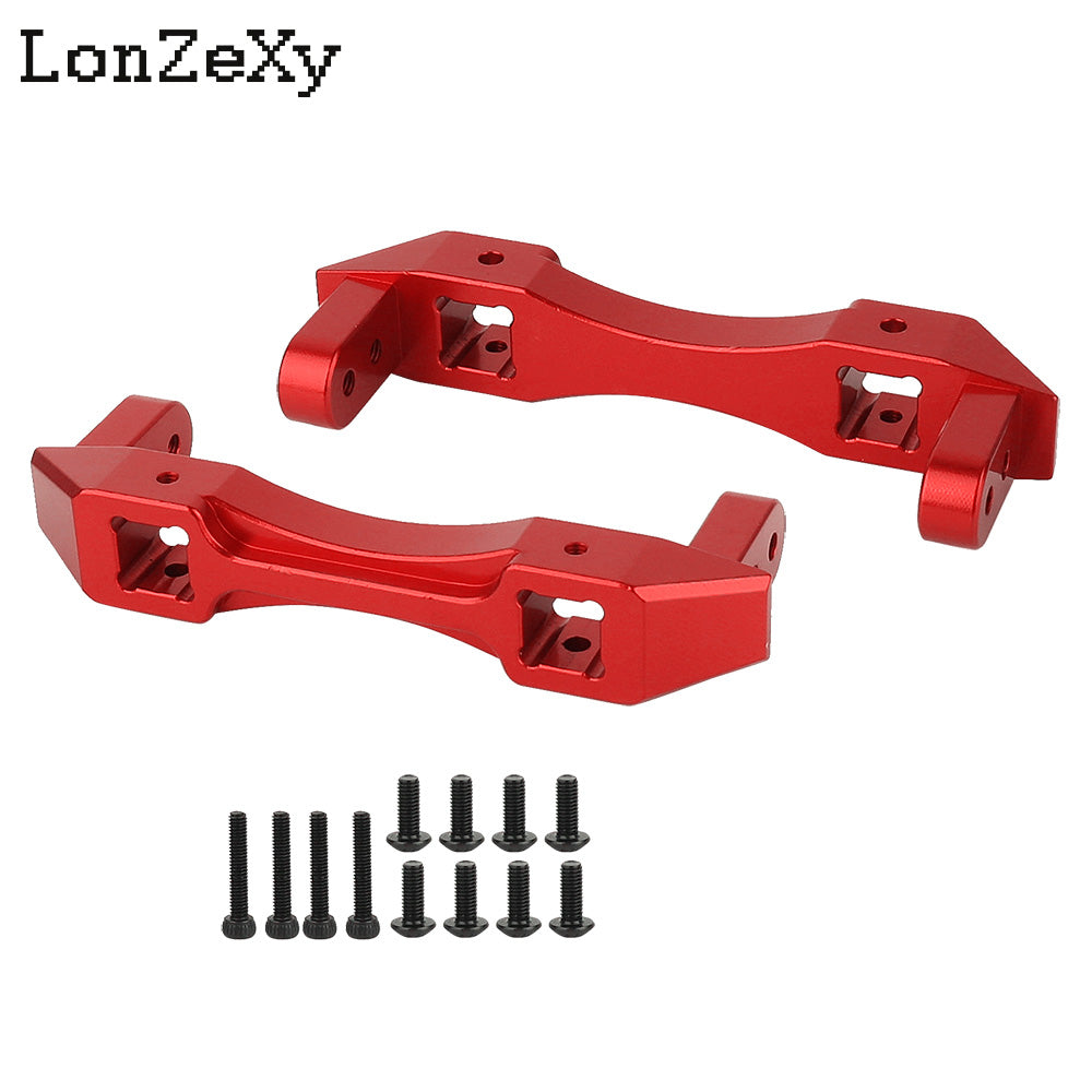 Alloy Metal Rear Plate Mounting Bumper Mount for 1/10 RC Truck Crawler Car SCX10 II 90046 Accessories Upgrades Part