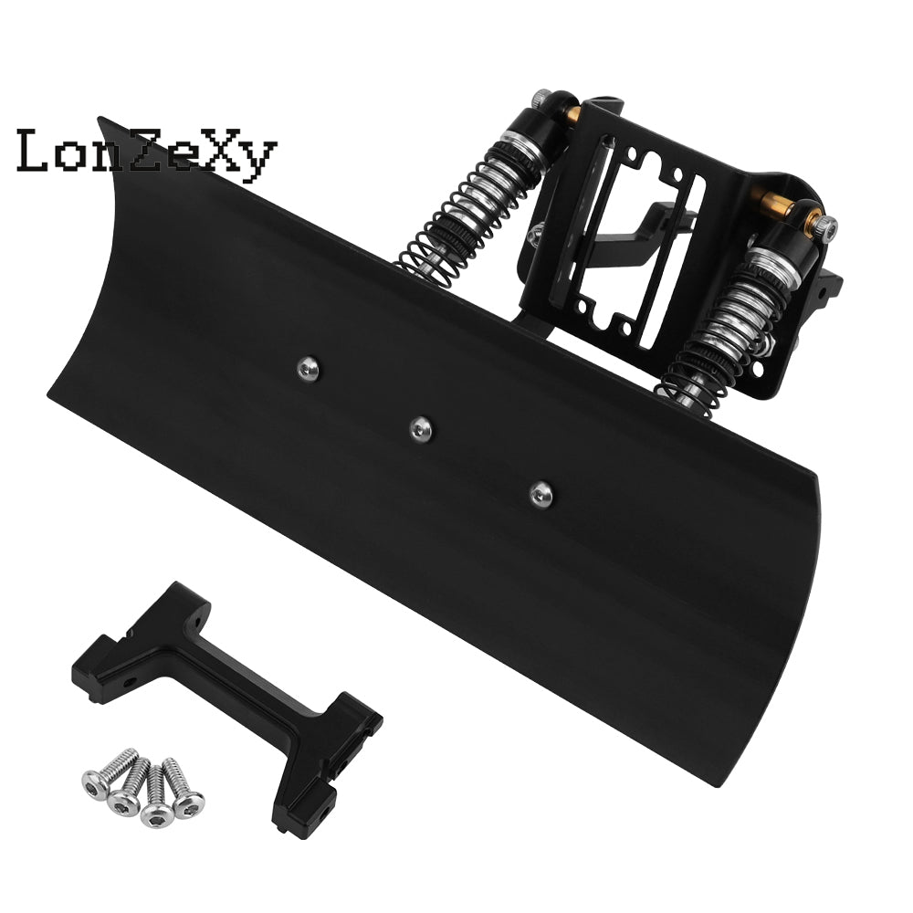 LONZEXY Aluminum Alloy Snow Plow Blade Kit for SCX10 II