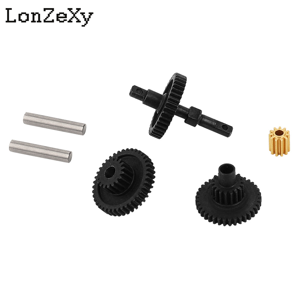 LONZEXY Overdrive Underdrive Stainless Steel Transmission Gear Set for 1/18 TRX4M