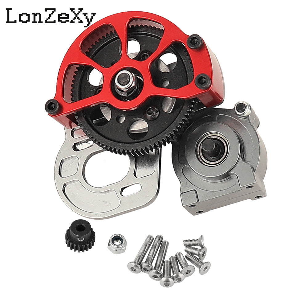 LONZEXY Metal Forward Transmission Gearbox for SCX10 & SCX10 II