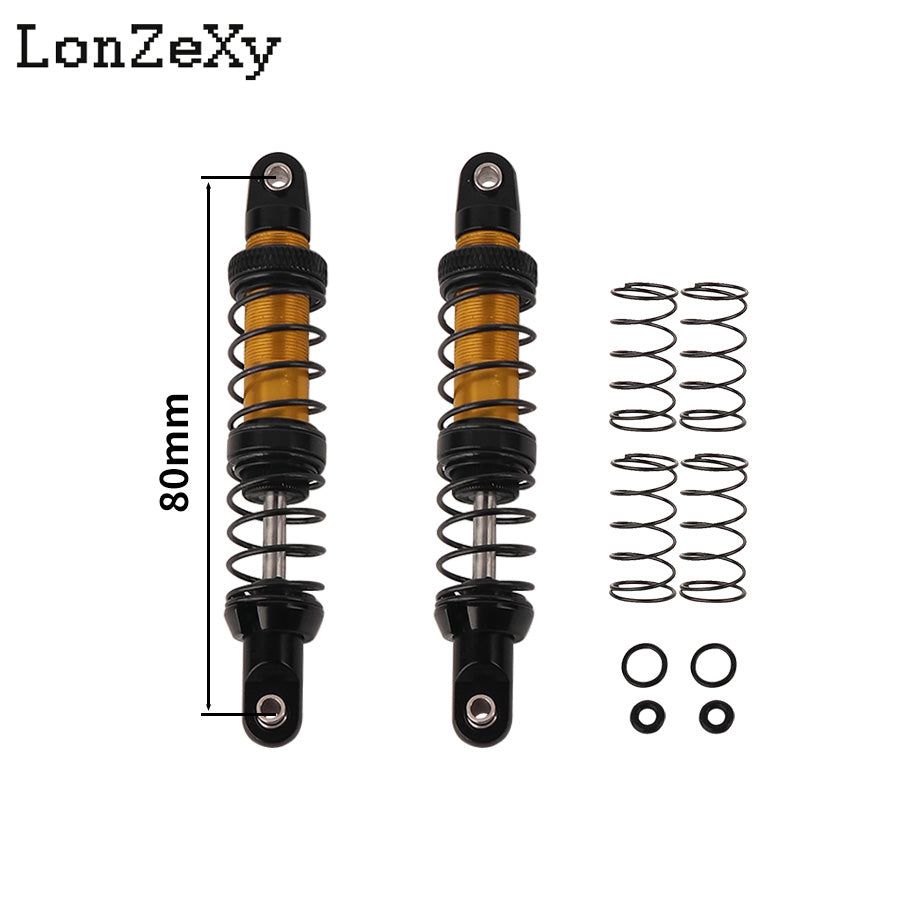 LONZEXY Absorber Set 4pcs  for 1/10 SCX10 AXI231017 TRX-4