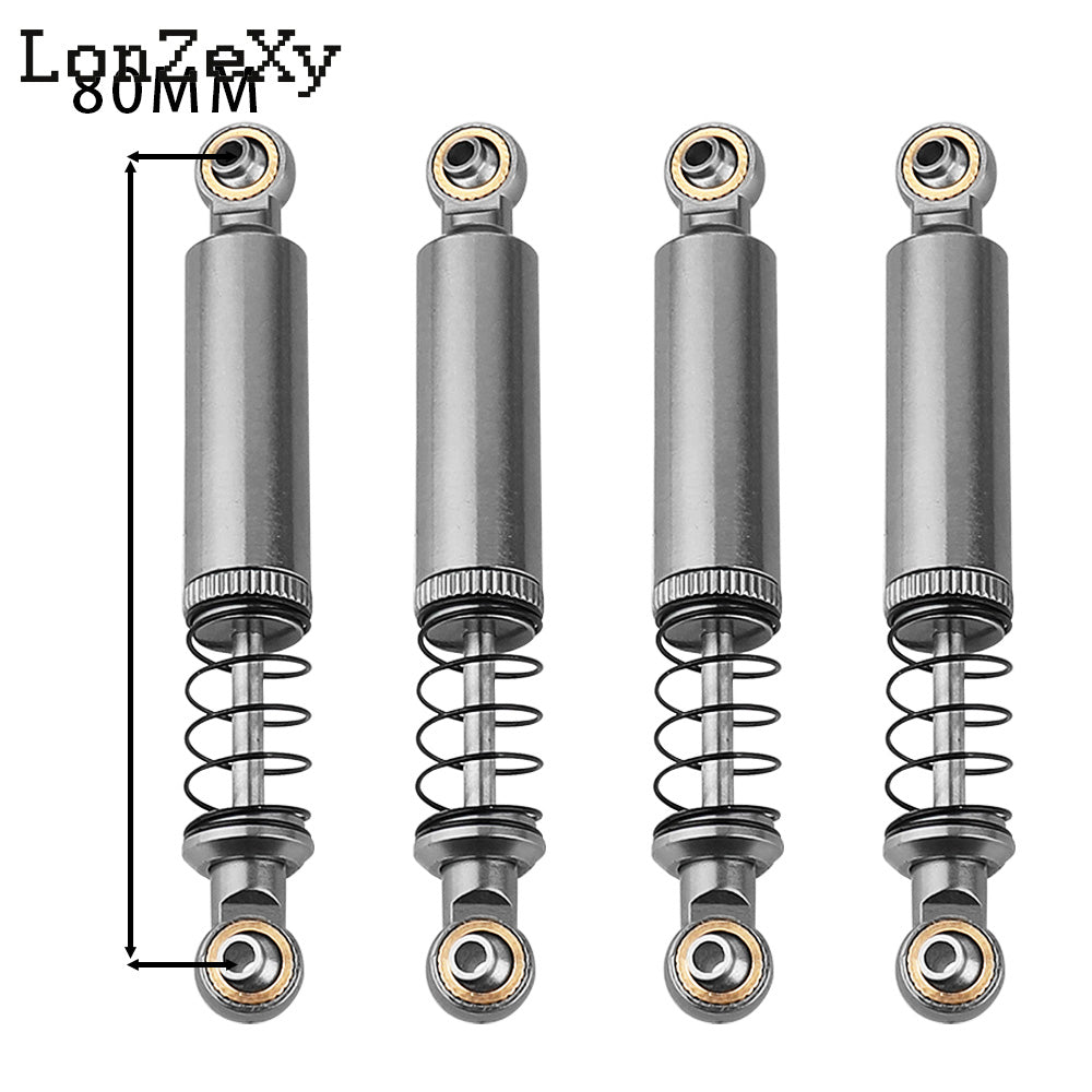 LONZEXY Oil Adjustable Shock Set for SCX10