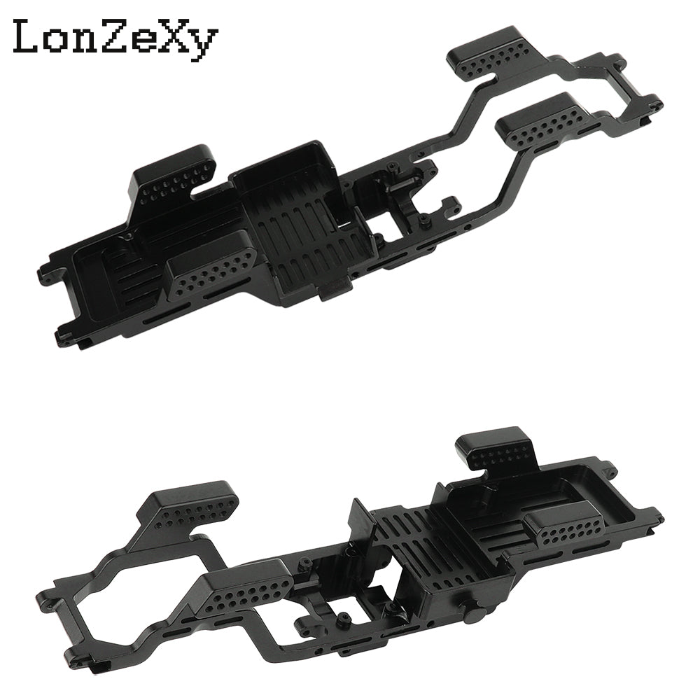 LONZEXY 313/324mm Wheelbase LCG Aluminum Chassis Kit Frame Girder for 1/10 RC Crawler TRX4 Upgrade Parts