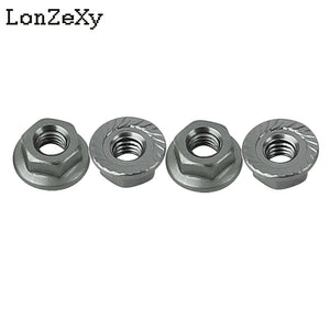 LONZEXY Aluminum Lock Nuts  with Flange Nylon Insert  for RC