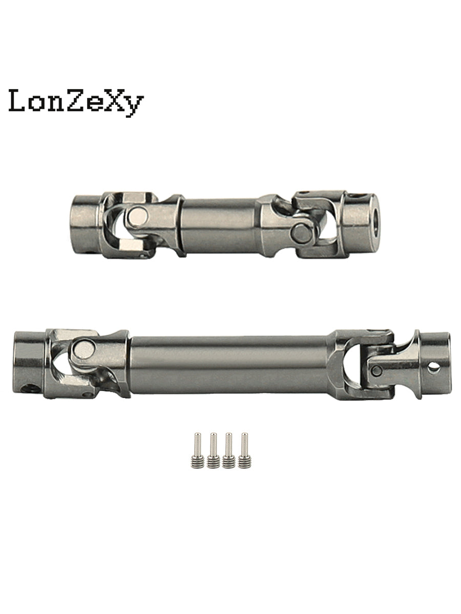 LONZEXY 1 pcs Stainless Steel Drive Shaft for 1/18 TRX4M Mods