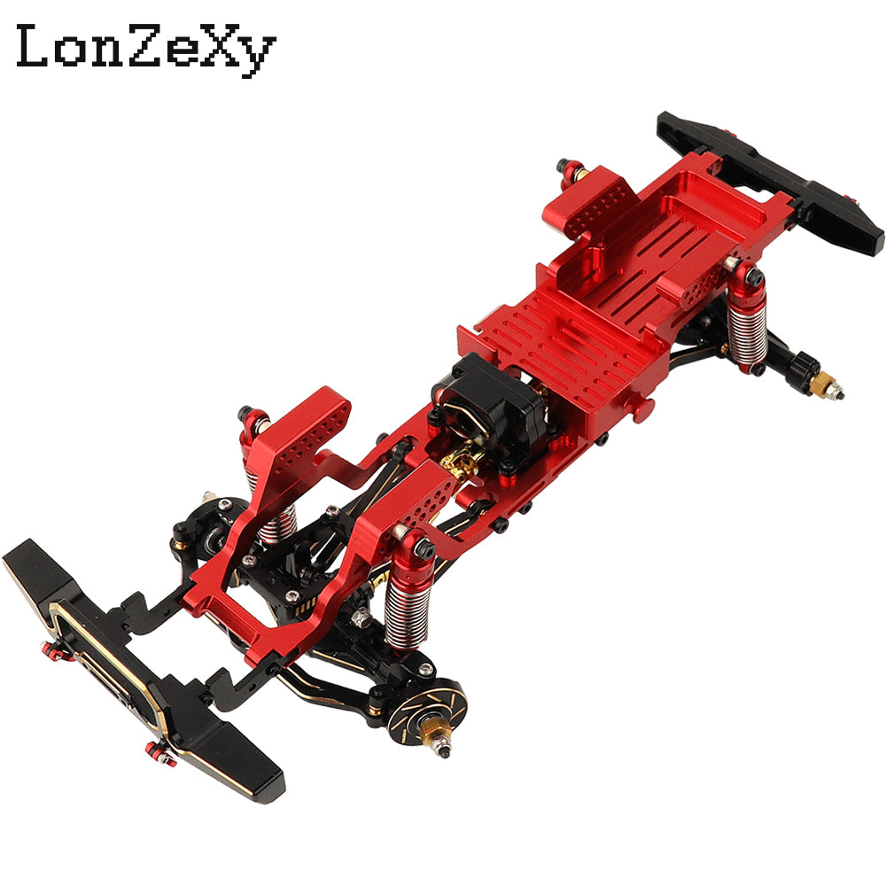 LONZEXY Aluminum Frame Kit+Dumper Fit for TRX4m