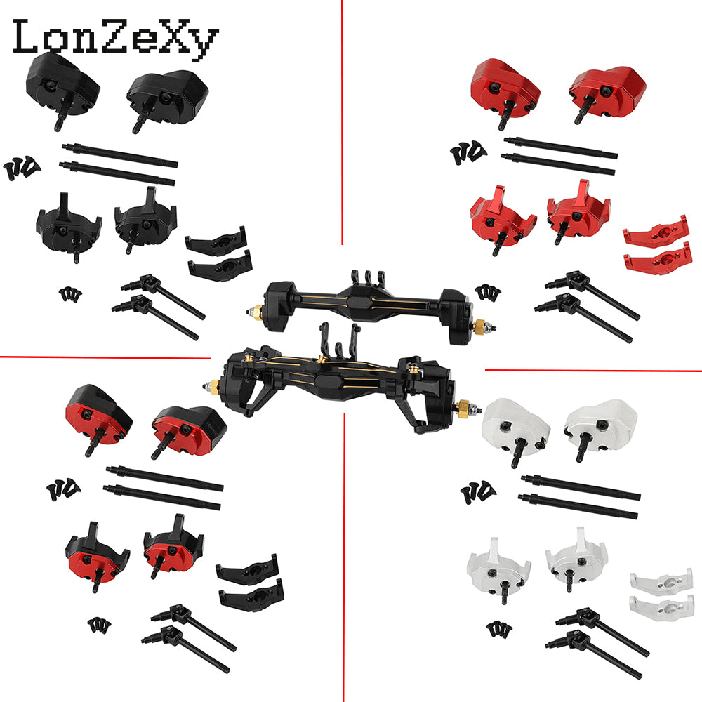 LONZEXY Axle Heightening Upgrade Kits For TRX4M (Front & Rear)
