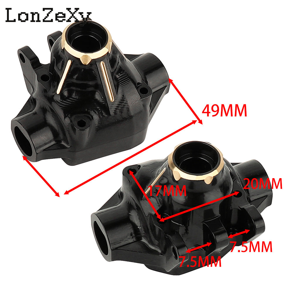 LONZEXY Brass Diff Cover for SCX10 Pro