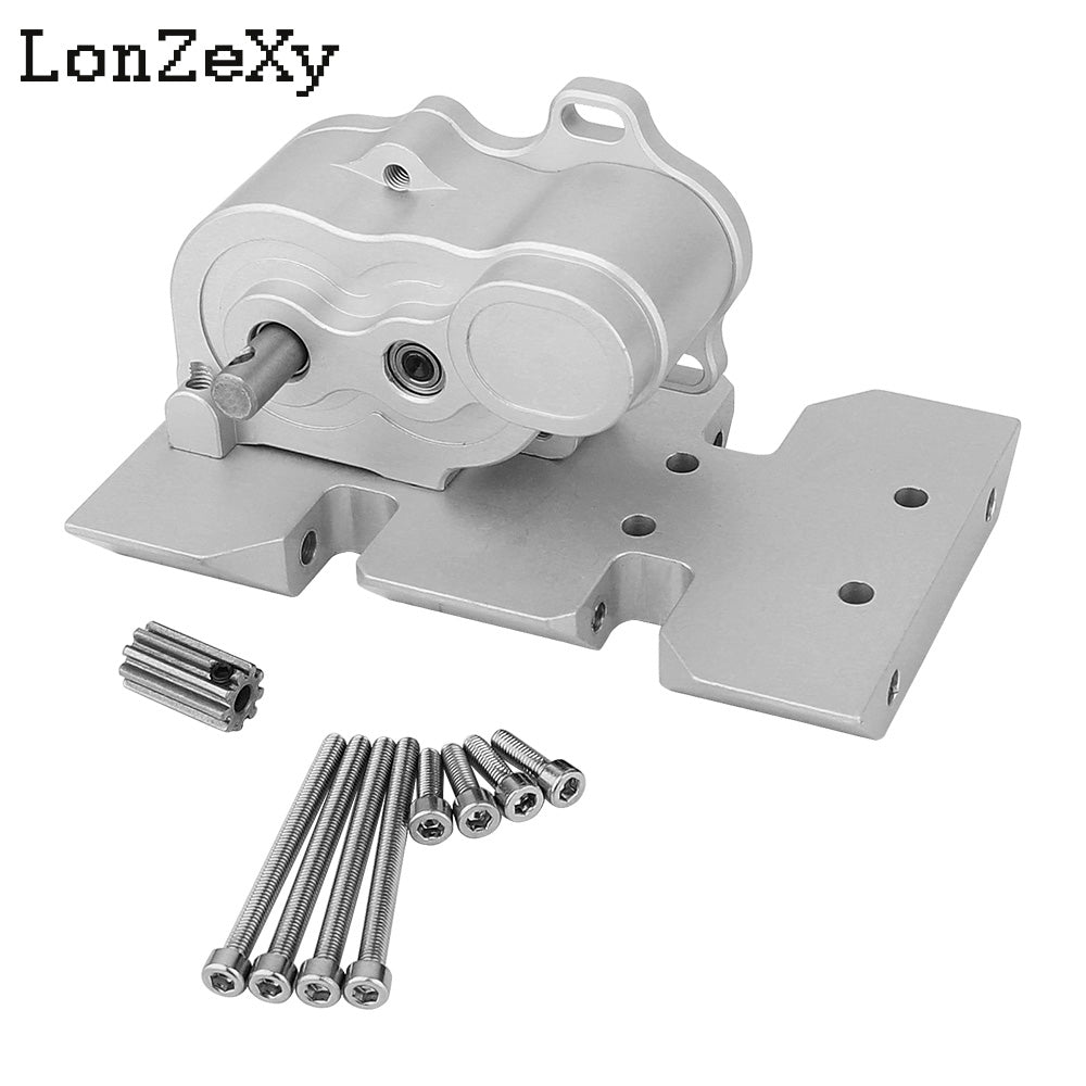 LONZEXY Transmission with Adjustable Skid Plate for SCX10