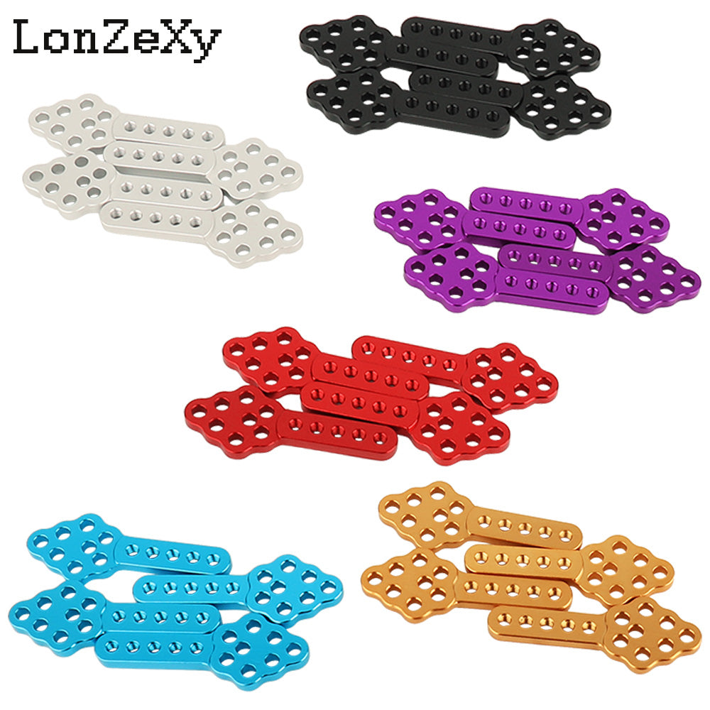 LONZEXY Metal Mount Adjust Height 4Pcs for SCX10 SCX10III