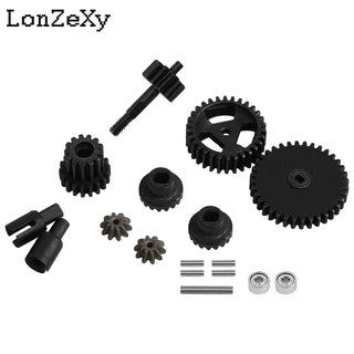 Lonzexy Steel Gearbox Transmission Gear For Losi 1/24 Micro-B 2WD BUGGY RC Upgrade Parts