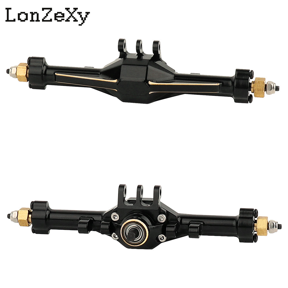 LONZEXY+4mm Aluminum Axles with Lay Down Servo Mount & Links for 1/18 TRX4M TRX4MT