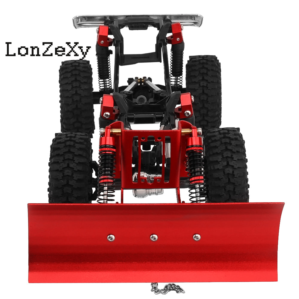 LONZEXY Aluminum Alloy Snow Plow Blade Kit for SCX10 II