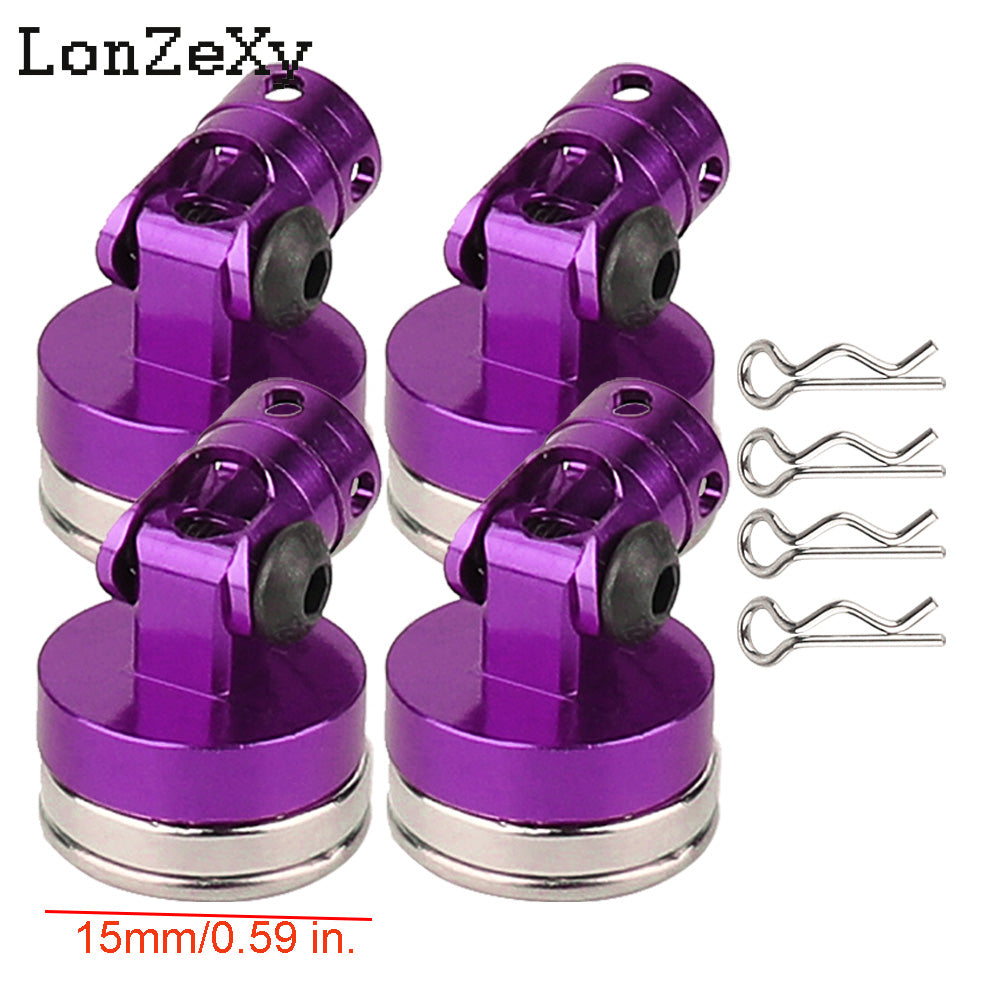 Lonzexy Alloy Magnetic Body Shell Mount Column for HSP Redcat Himoto Traxxas SCX10