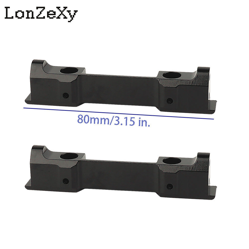 LONZEXY Aluminum Alloy Bumper Bracket for SCX10 Pro