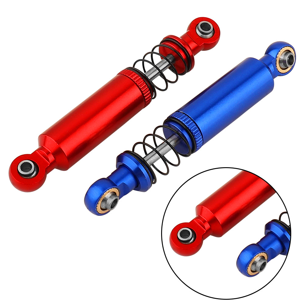 LonZeXy 1/10 RC Crawler Aluminum Oil Shock Absorber 70 80 90 100 110mm Adjustable Damper 4PCS For Axial SCX10 TRX4 D90 RC Off Road Car Upgrade Parts