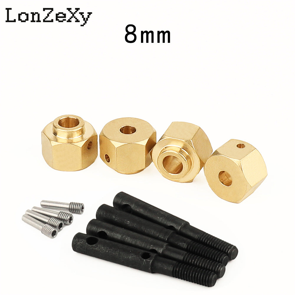 LONZEXY Wheel Hex Adapters  for Redcat Ascent 1/10