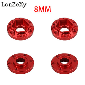 LONZEXY Metal Adapters Hex for 1.9inch 2.2inch Wheel Rim 4Pcs for Scx10 Trx4 Wraith