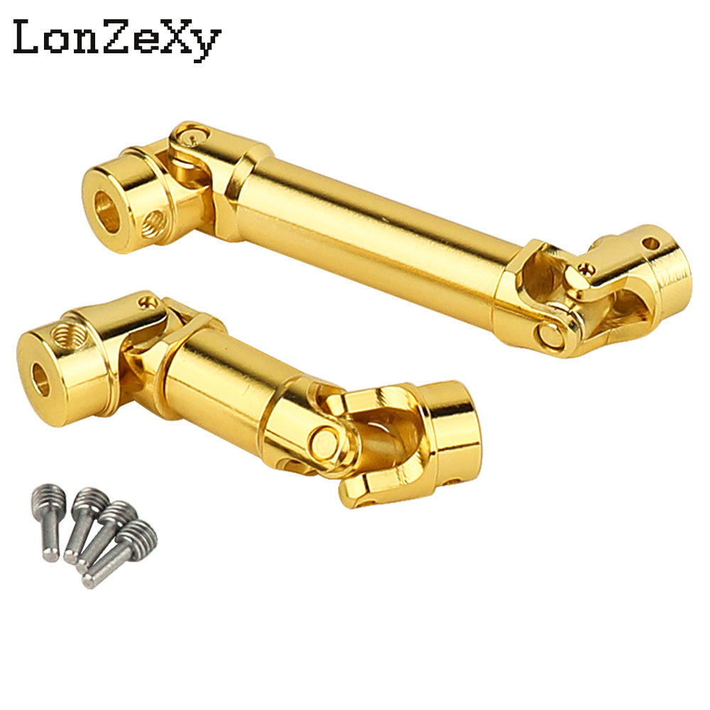 LONZEXY1 pcs Stainless Steel Drive Shaft for 1/18 TRX4M Mods