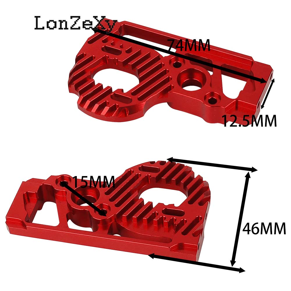 LONZEXY Motor Mount  Aluminum for SCX10 PRO