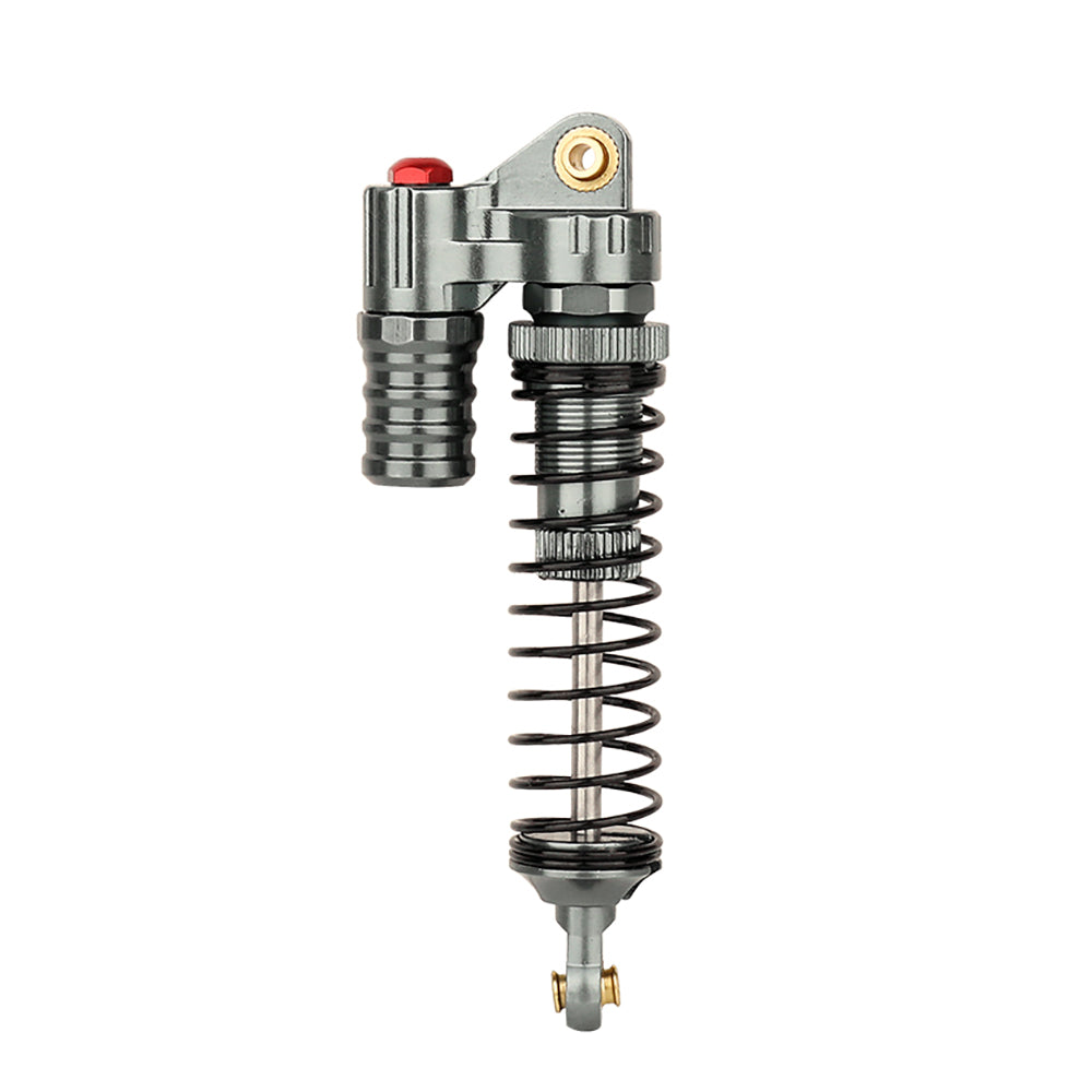 LonZeXy 1/10 RC Crawler Metal Piggyback Shock Absorbers 100mm Hole to Hole Oil Dampers 4PCS For SCX10 TRX4 D90 RC Car Upgrade Parts
