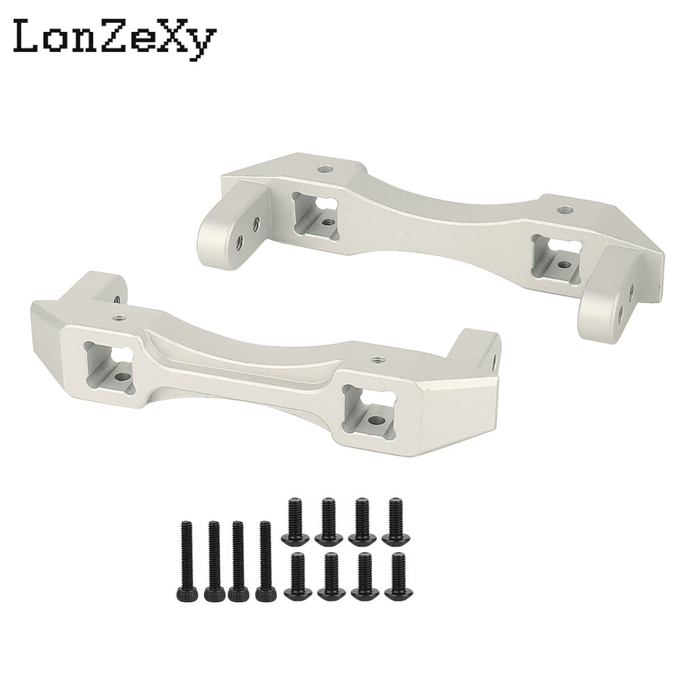 Alloy Metal Rear Plate Mounting Bumper Mount for 1/10 RC Truck Crawler Car SCX10 II 90046 Accessories Upgrades Part