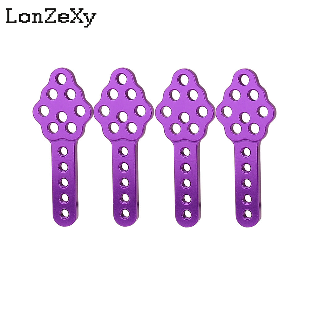 LONZEXY Metal Mount Adjust Height 4Pcs for SCX10 SCX10III