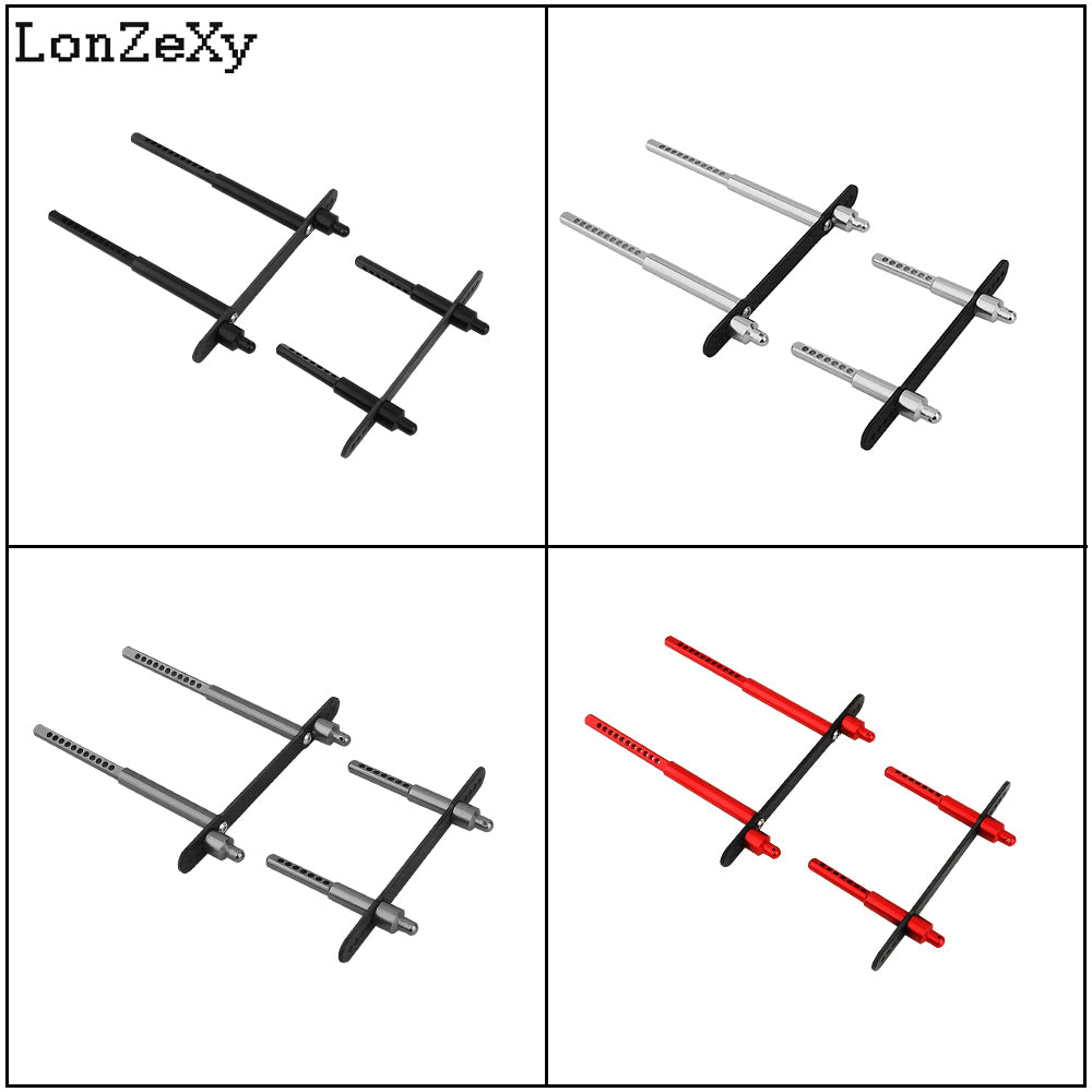 LONZEXY Body Post Mounts Shell Column for SCX10 II