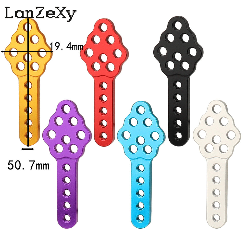 LONZEXY Metal Mount Adjust Height 4Pcs for SCX10 SCX10III