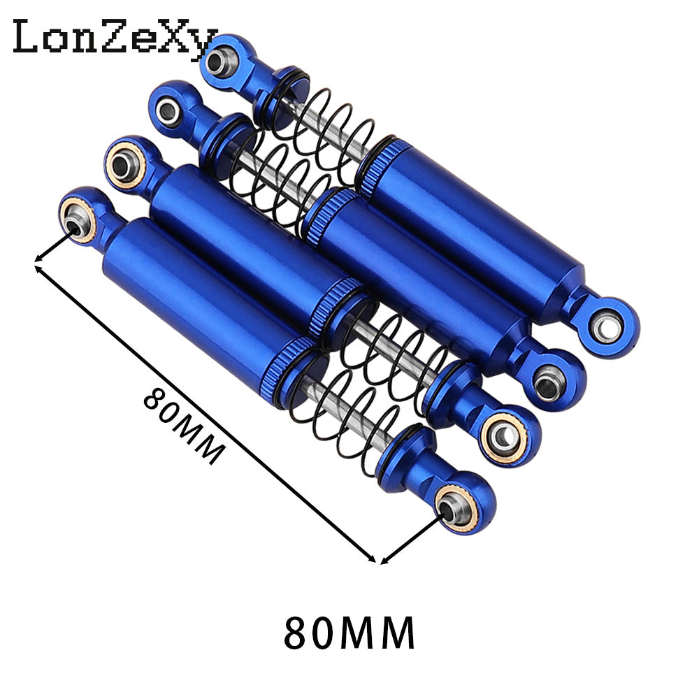 LONZEXY Oil Adjustable Shock Set for SCX10