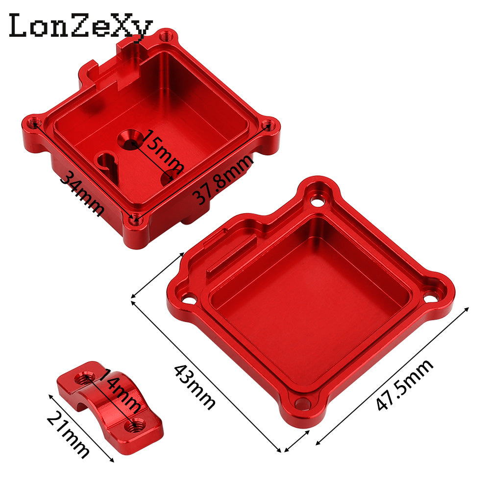 LONZEXY Metal Protective Cover ESC Radio For MJX Hyper Go 1/16