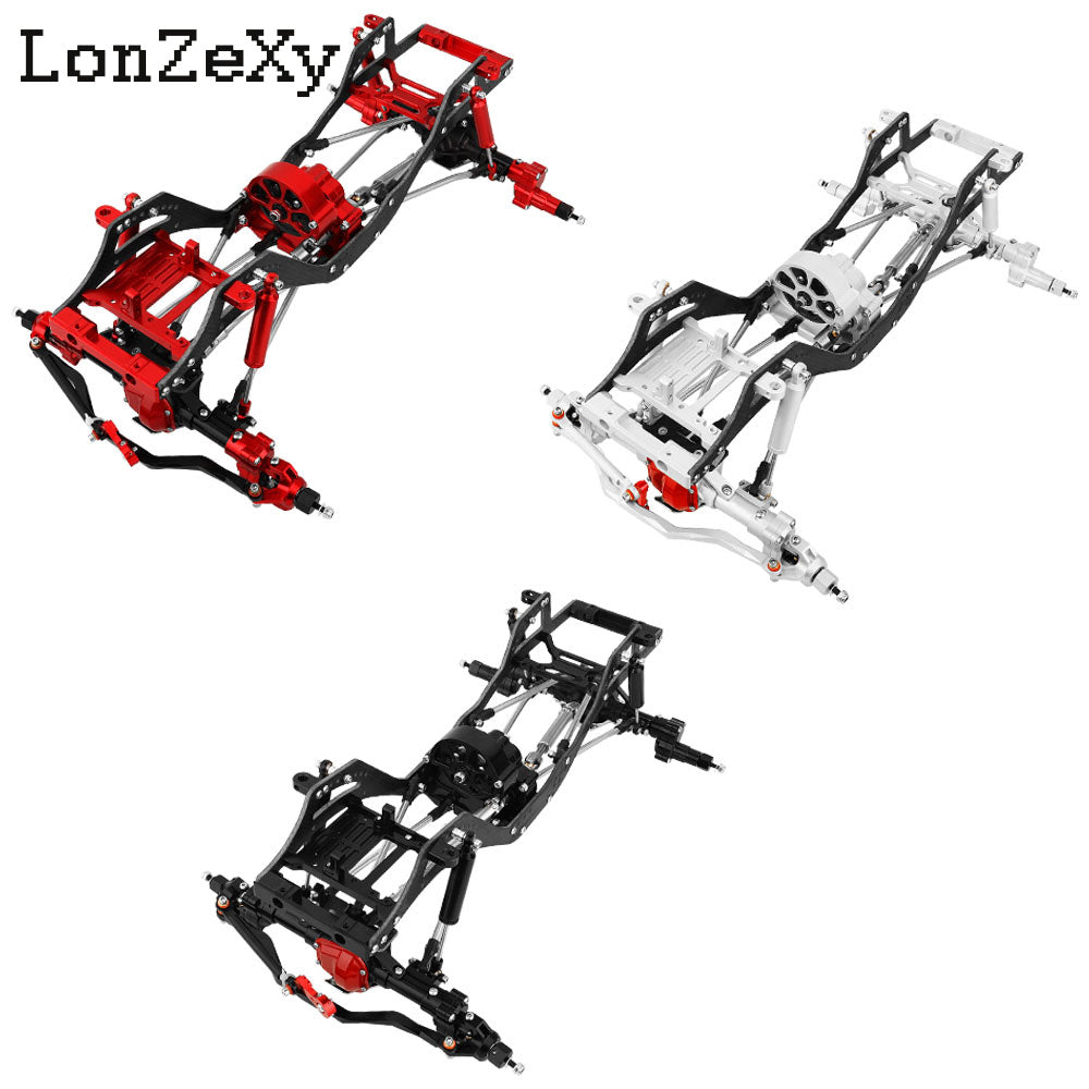 LONZEXY DIY 4x4  Heightened Frame for SCX10