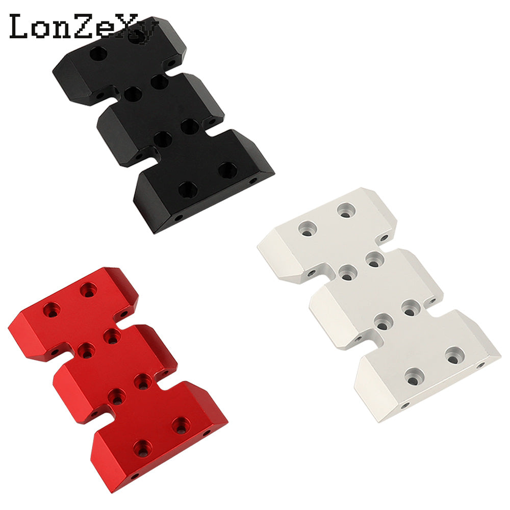 LONZEXY Transmission Mount Gearbox Skid Plate for SCX10