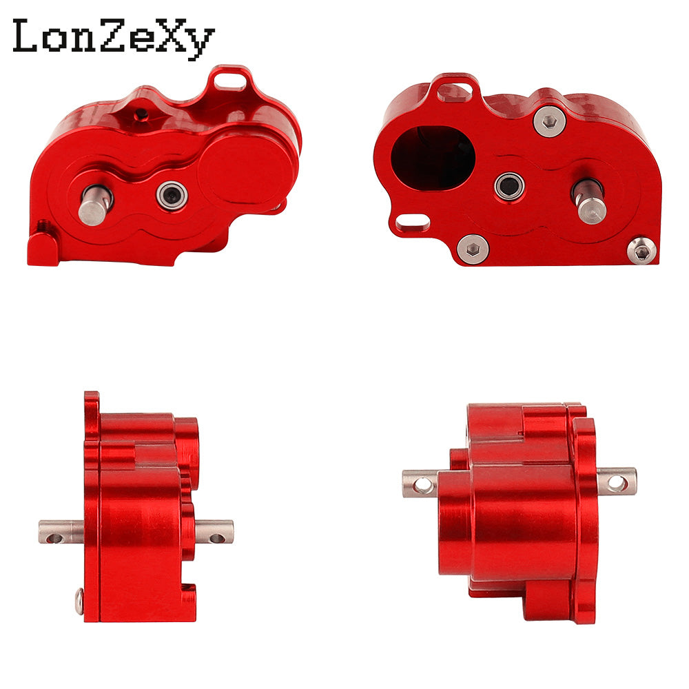 LONZEXY Metal Low Center of Gravity Gearbox for SCX10 TRX4 Capra