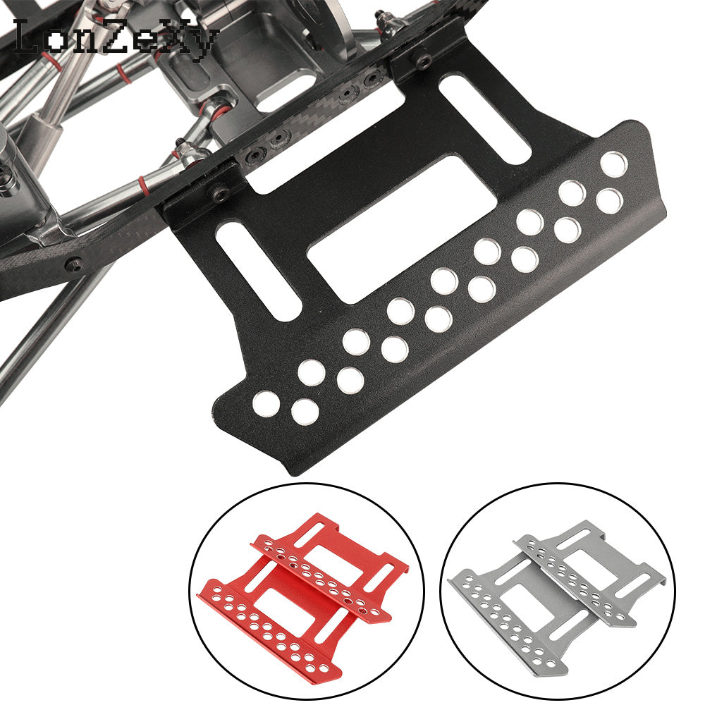 LONZEXY Rock Sliders Metal Pedal 2pcs for SCX10