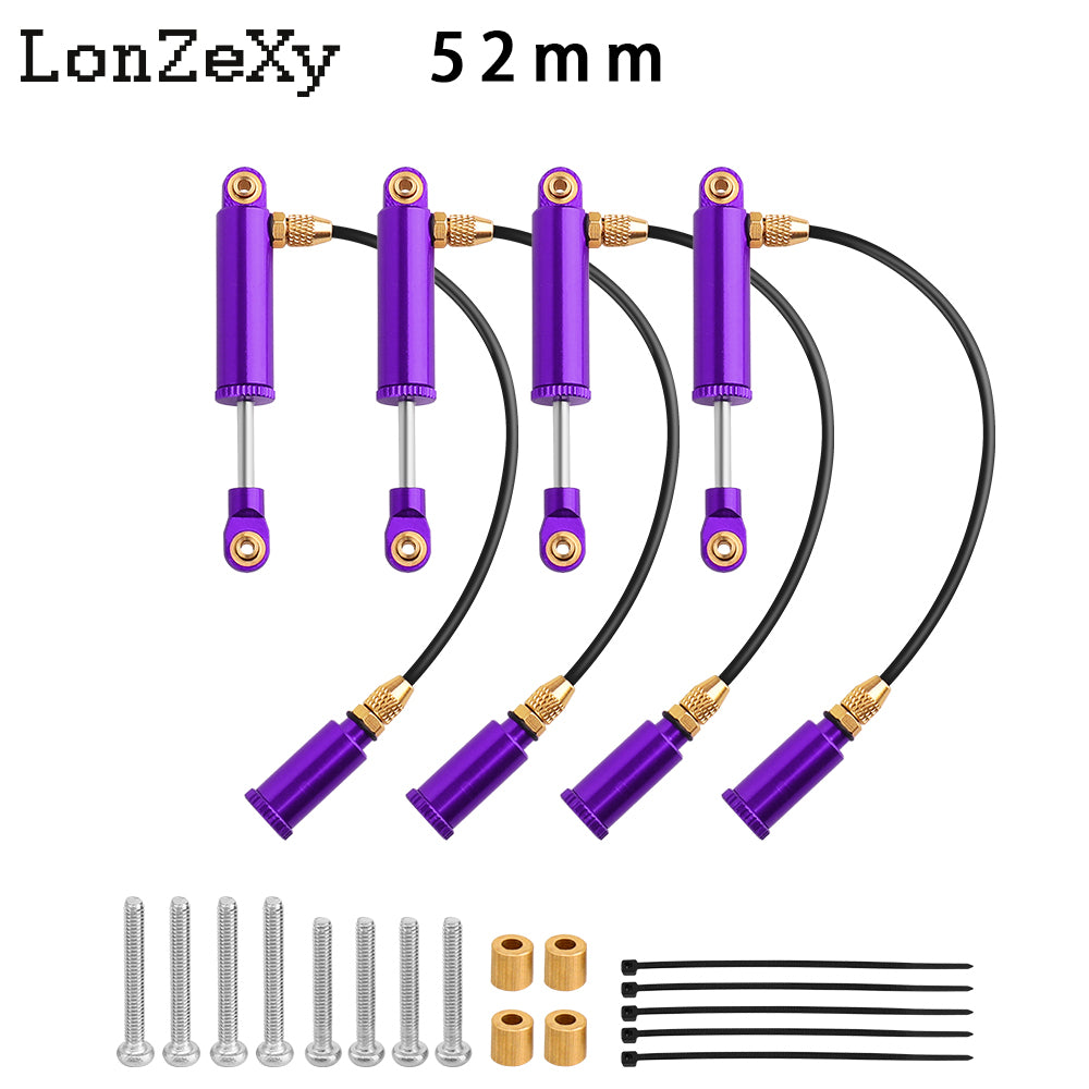 Lonzexy Aluminum One-Way Quick Rebound Damper Shock Absorber S13850 Fit For RC 1/10 RedCat Everest Gen7 Pro /Sport