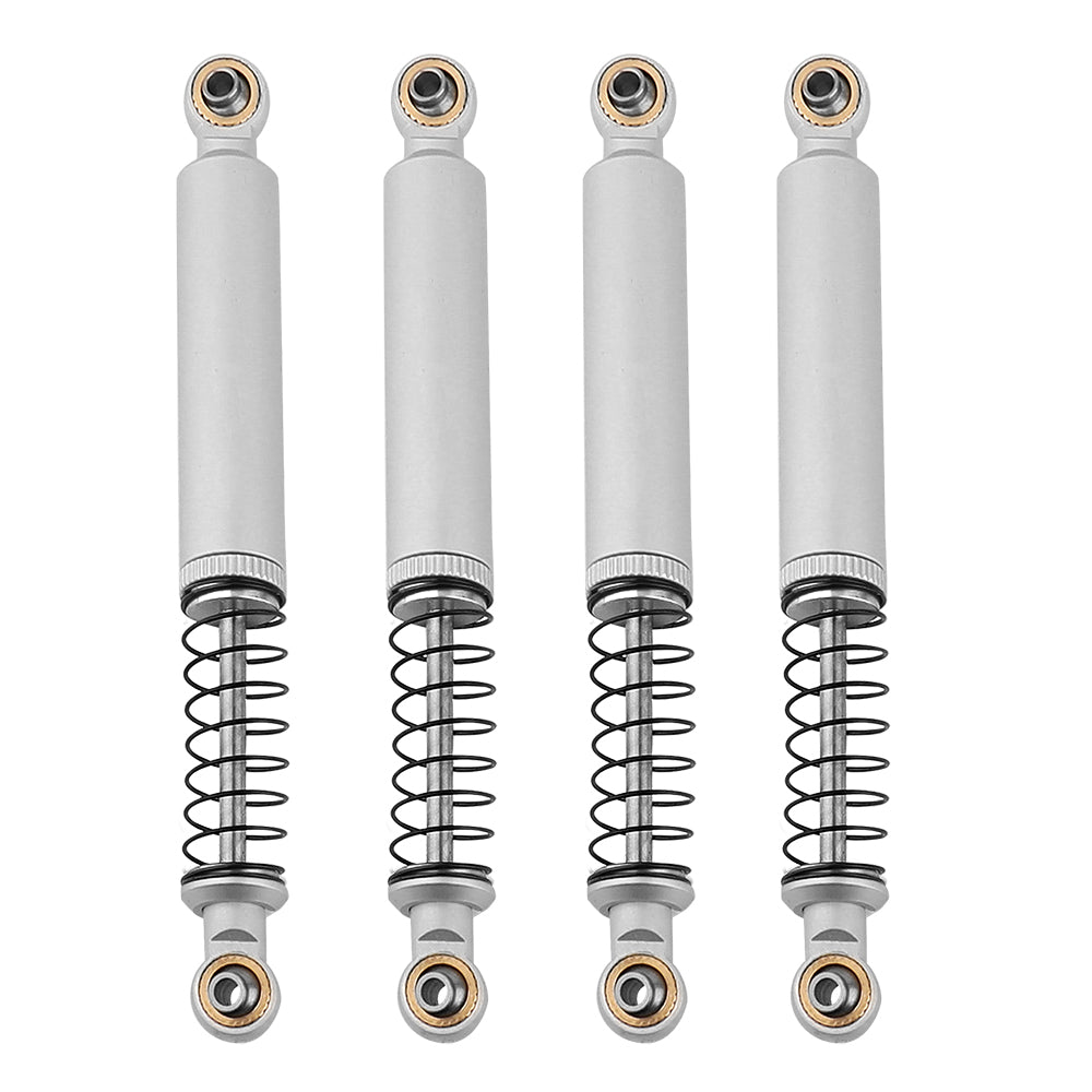LonZeXy 1/10 RC Crawler Aluminum Oil Shock Absorber 70 80 90 100 110mm Adjustable Damper 4PCS For Axial SCX10 TRX4 D90 RC Off Road Car Upgrade Parts