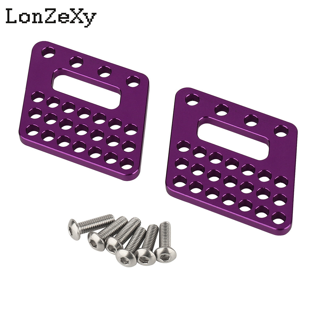 LONZEXY Aluminum Front and Rear Dual Damper Shock Mount for 1/10 Axial Wraith