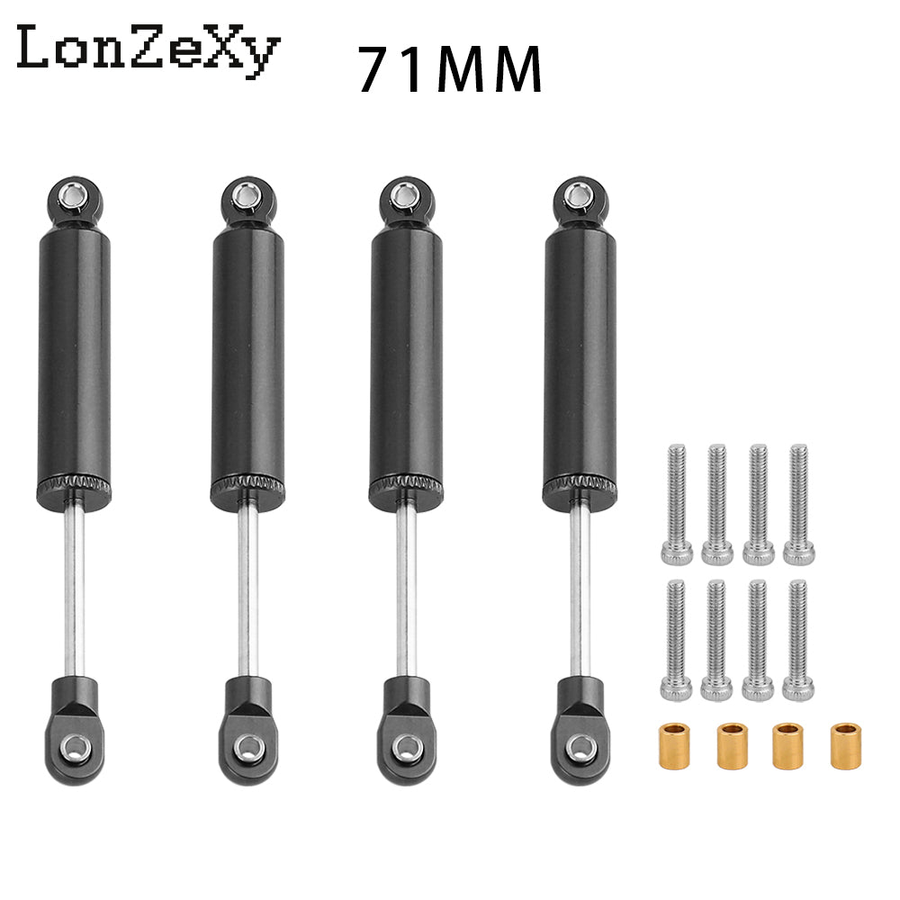 LONZEXY Built-in Spring Shocks Damper for 1/18 TRX-4M  Bronco Defender K10 (71mm)